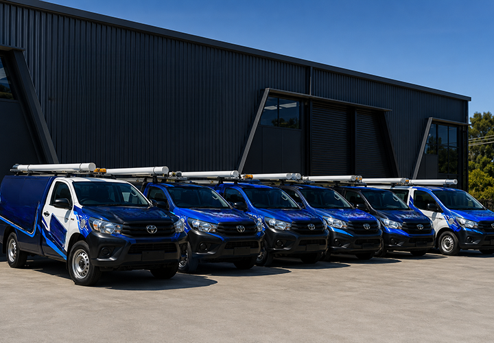 Fleet of Chipping Norton Blocked Drains plumbing vans